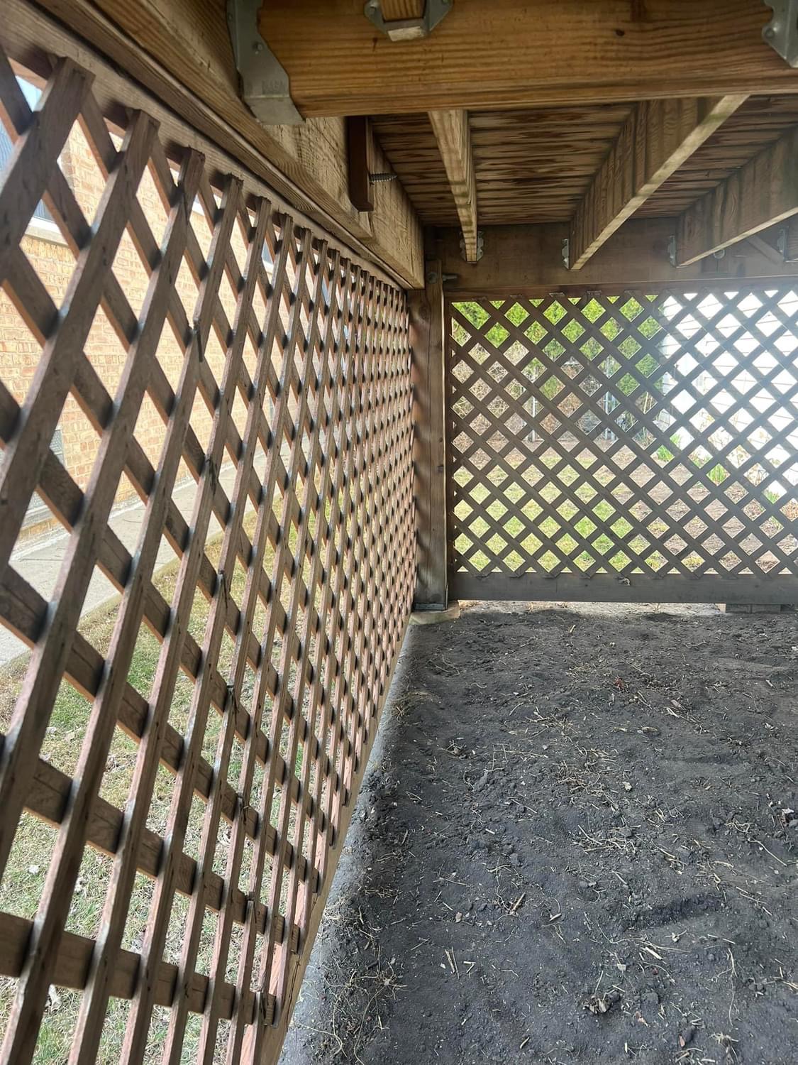 Landscaping project — garden maintenance