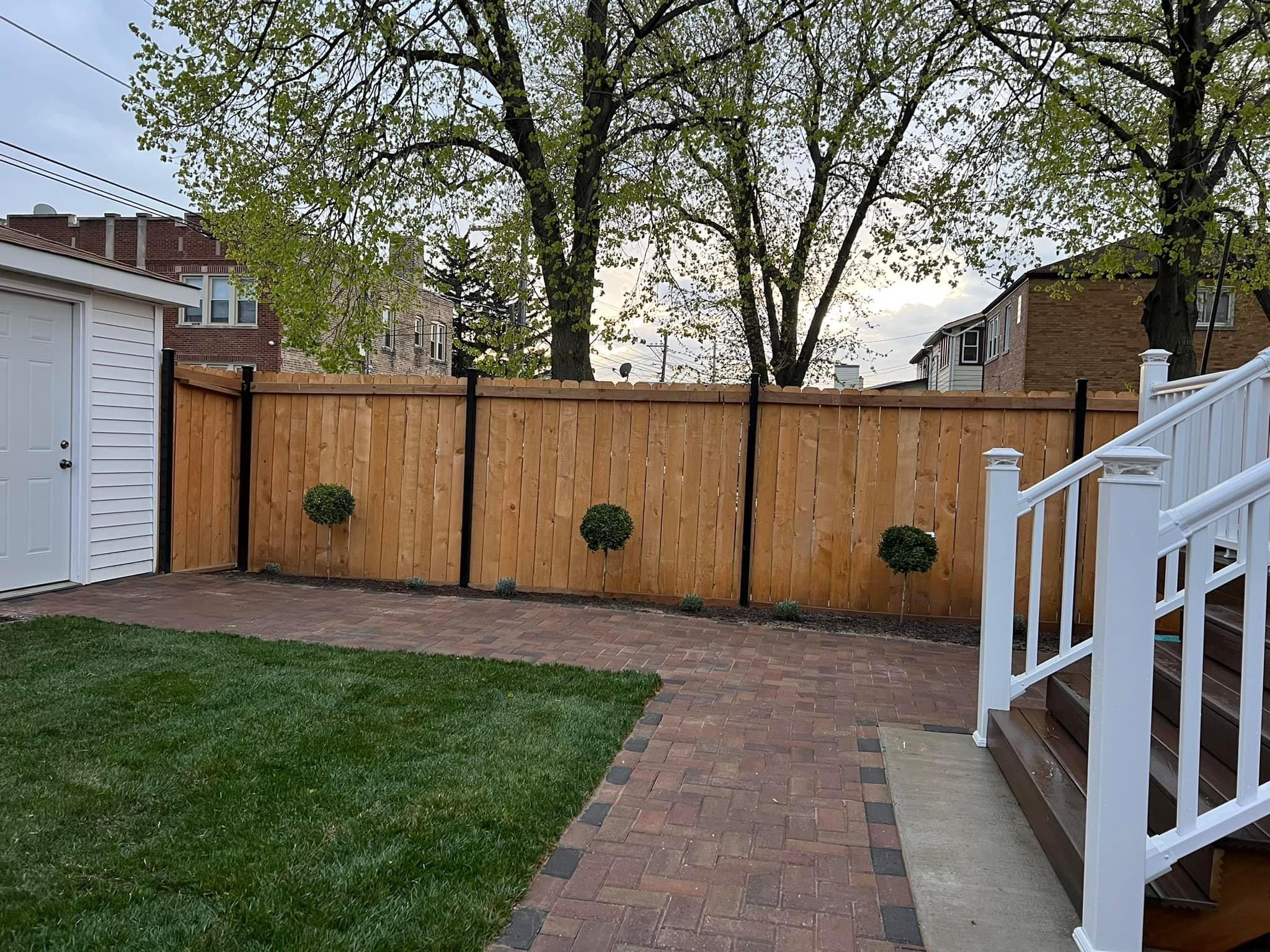Landscaping project — seasonal cleanup